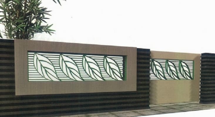 10 Inspirasi Desain Pagar Tembok Unik dan Estetik